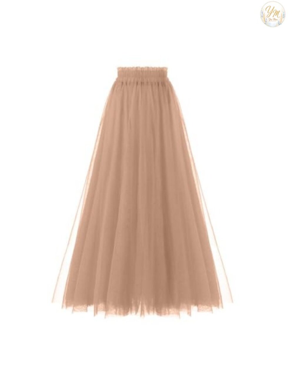 Women's Tulle Skirt A-Line Layered Mesh Tutu High Waist Flowy Party